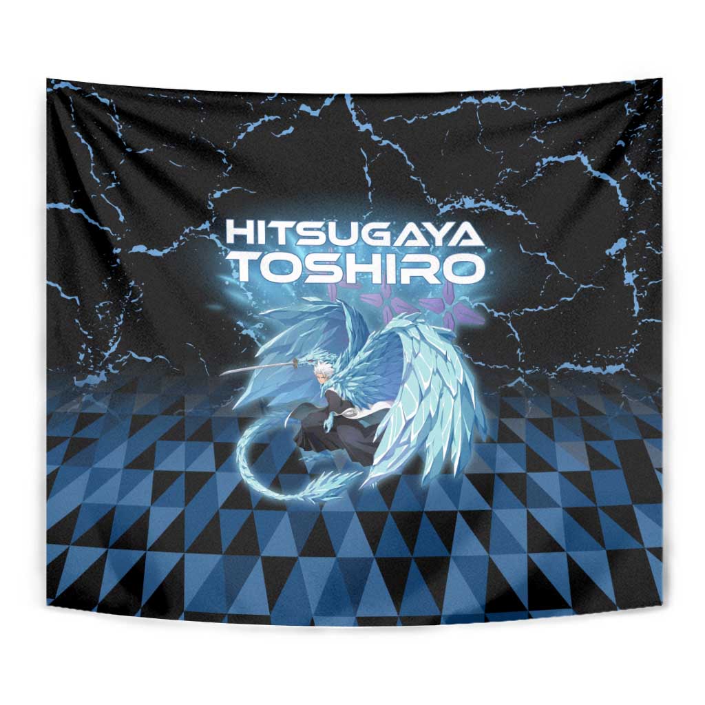 Hitsugaya Toshiro Bleach Tapestry Ice Element Anime Crystal Style