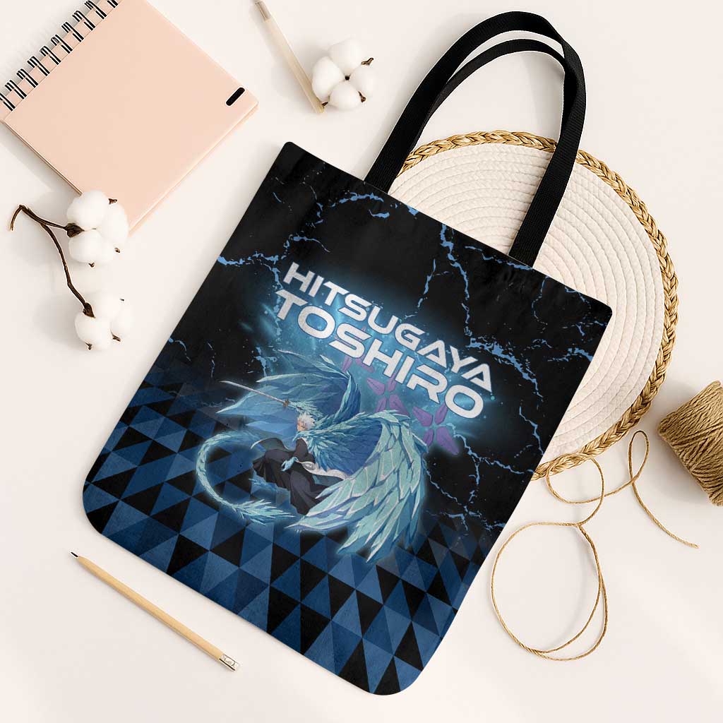 Hitsugaya Toshiro Bleach Tote Bag Ice Element Anime Crystal Style