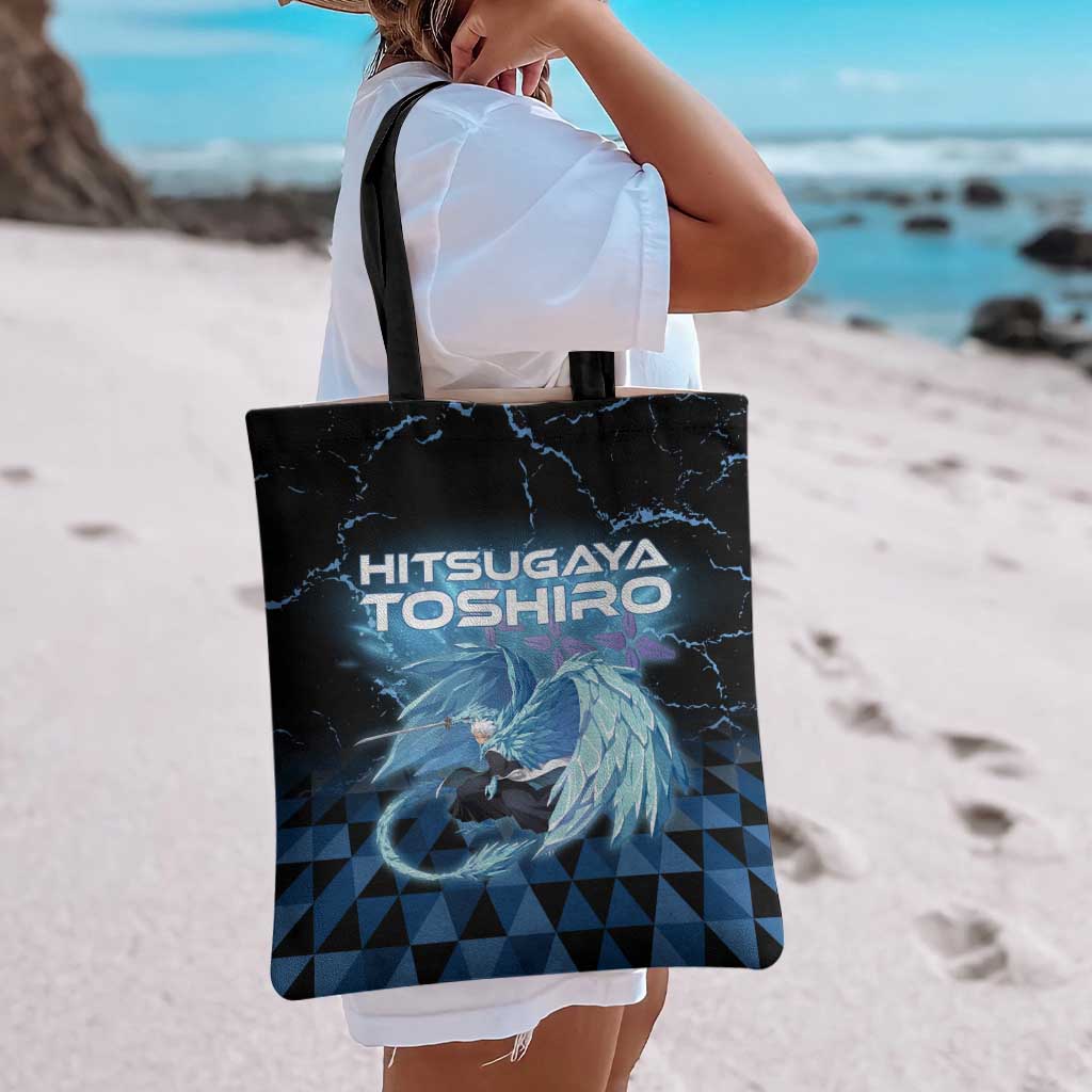 Hitsugaya Toshiro Bleach Tote Bag Ice Element Anime Crystal Style