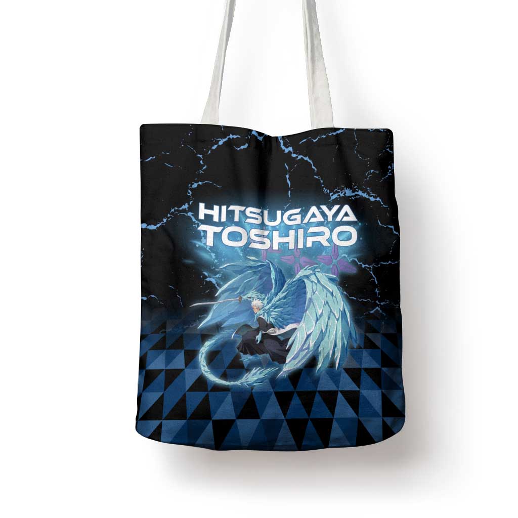 Hitsugaya Toshiro Bleach Tote Bag Ice Element Anime Crystal Style