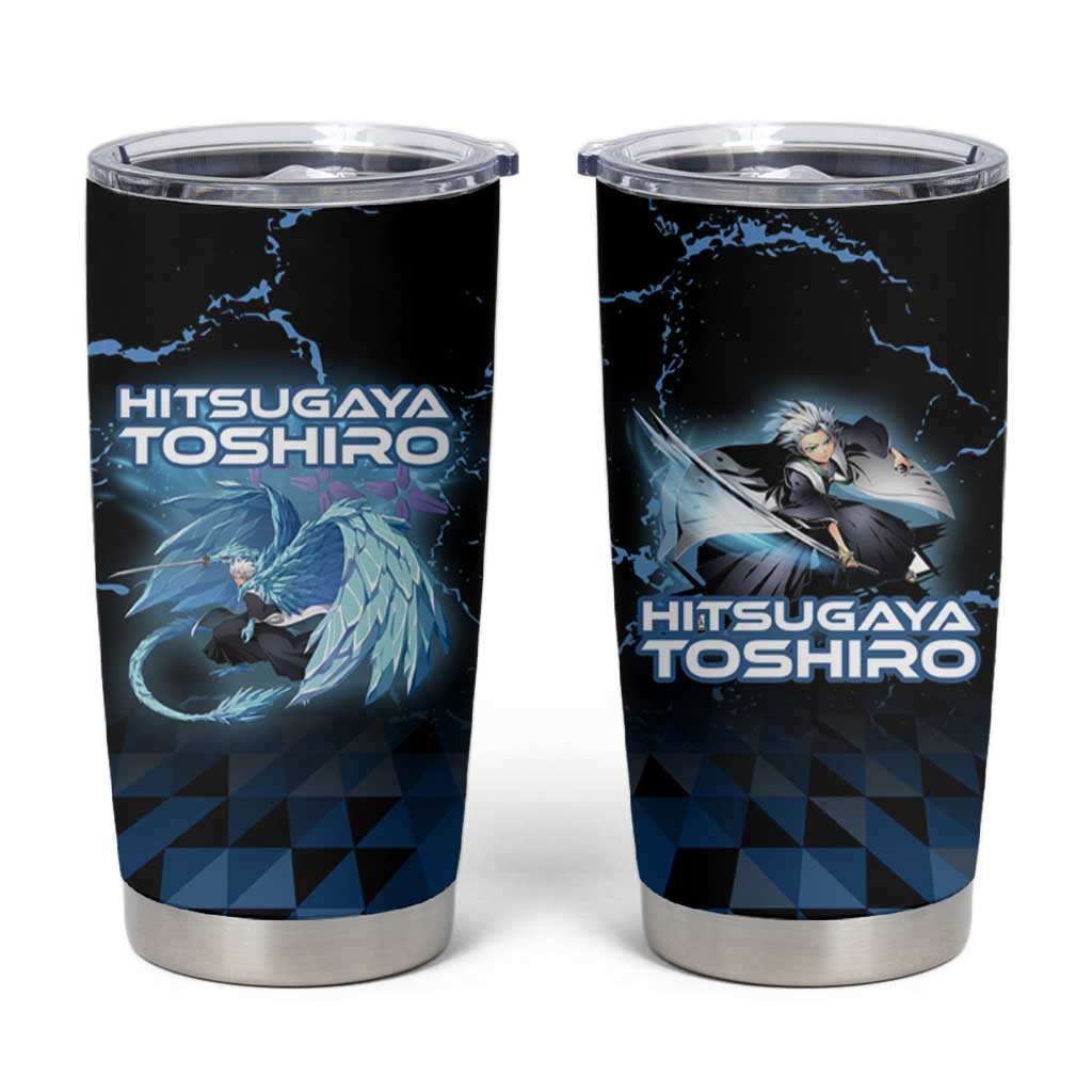 Hitsugaya Toshiro Bleach Tumbler Cup Ice Element Anime Crystal Style