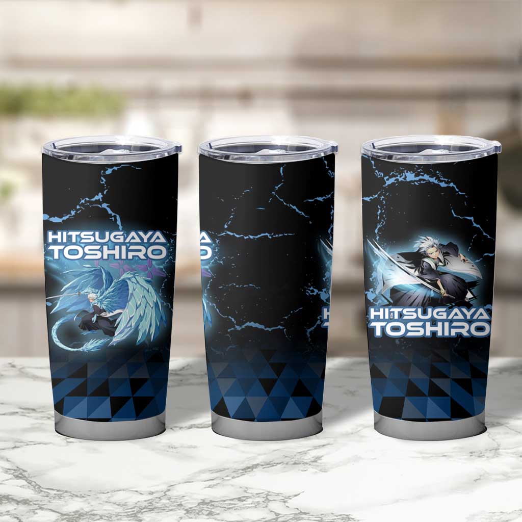 Hitsugaya Toshiro Bleach Tumbler Cup Ice Element Anime Crystal Style