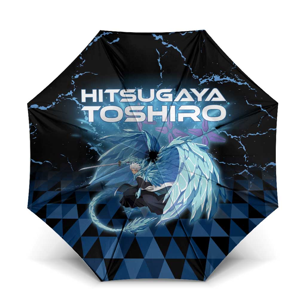 Hitsugaya Toshiro Bleach Umbrella Ice Element Anime Crystal Style