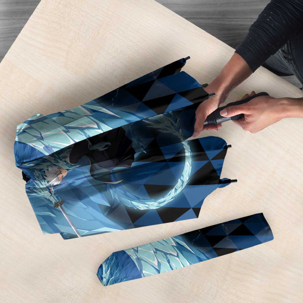 Hitsugaya Toshiro Bleach Umbrella Ice Element Anime Crystal Style