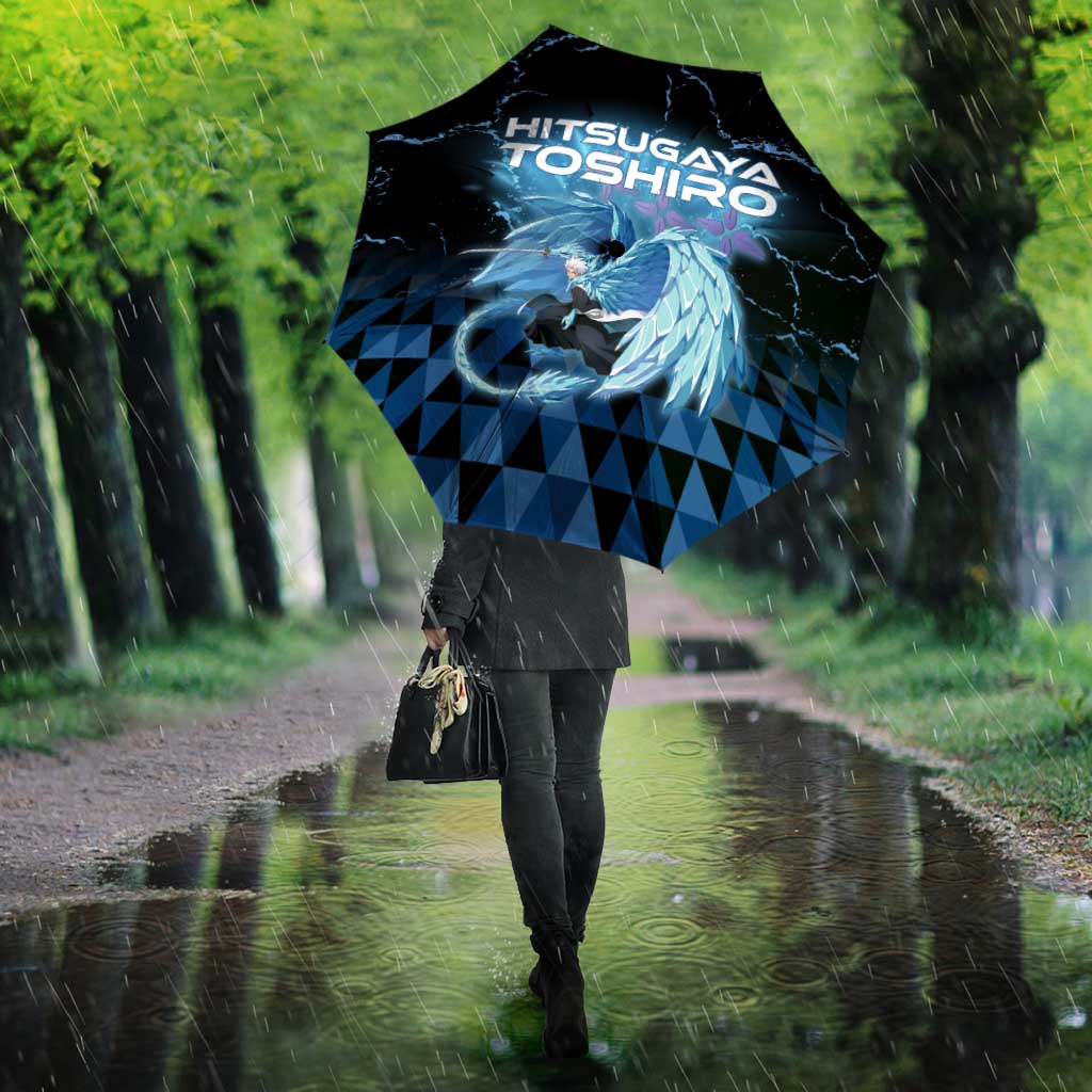 Hitsugaya Toshiro Bleach Umbrella Ice Element Anime Crystal Style