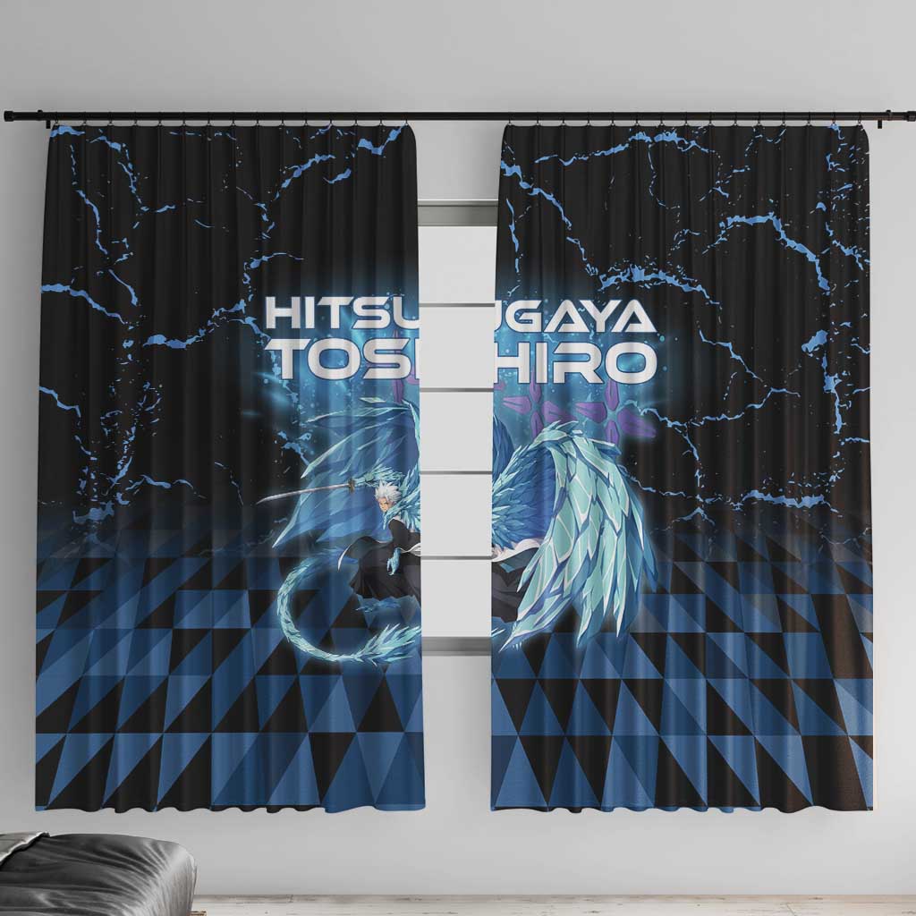 Hitsugaya Toshiro Bleach Window Curtain Ice Element Anime Crystal Style