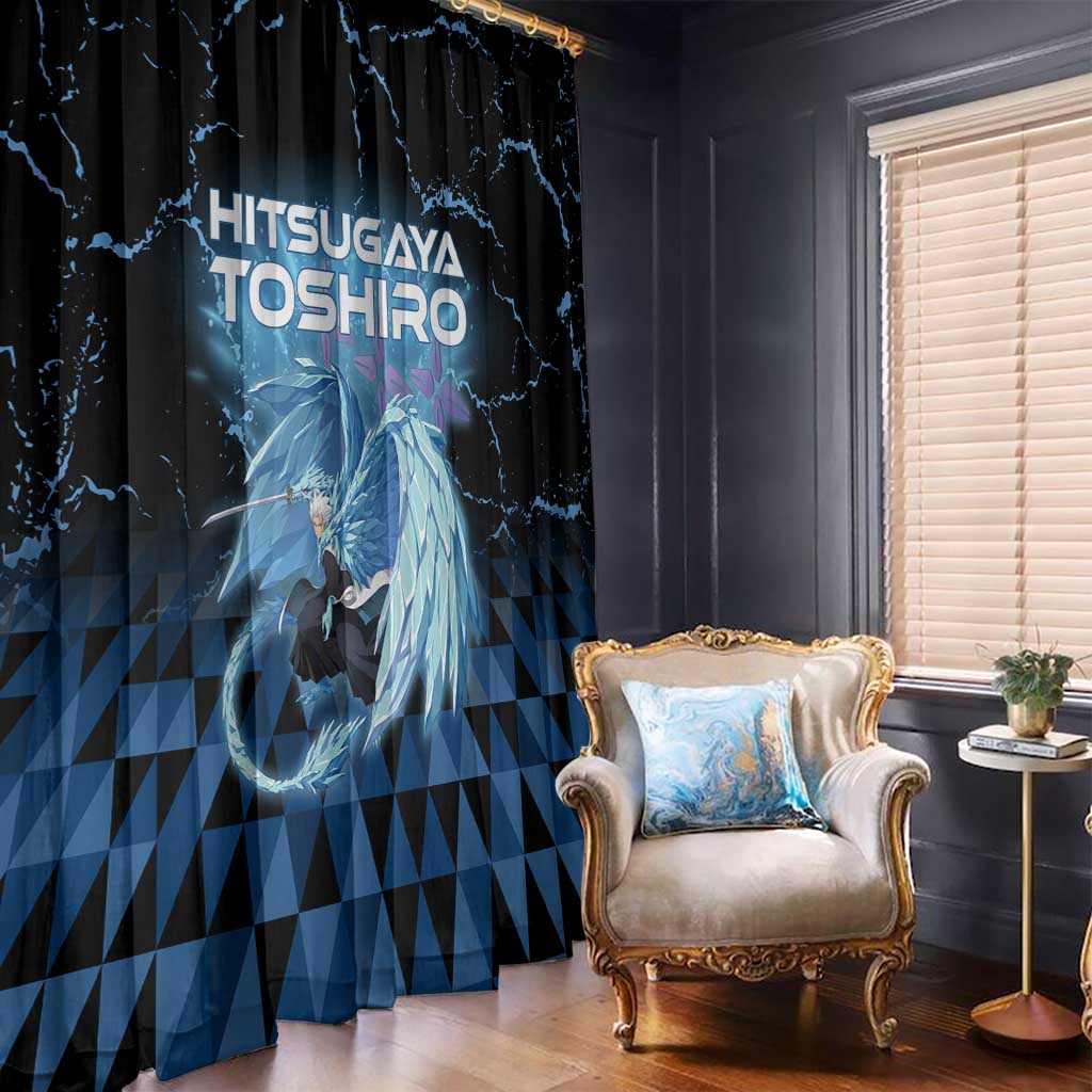 Hitsugaya Toshiro Bleach Window Curtain Ice Element Anime Crystal Style