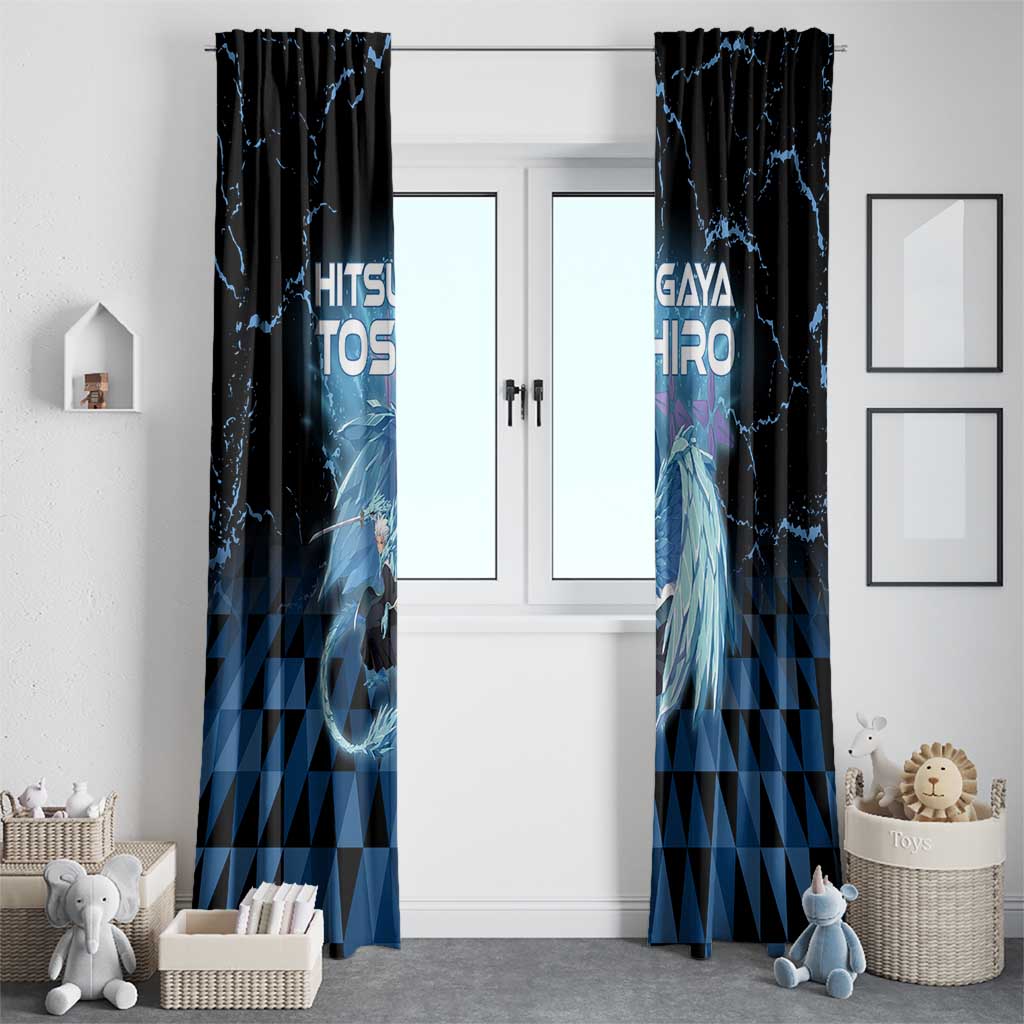 Hitsugaya Toshiro Bleach Window Curtain Ice Element Anime Crystal Style