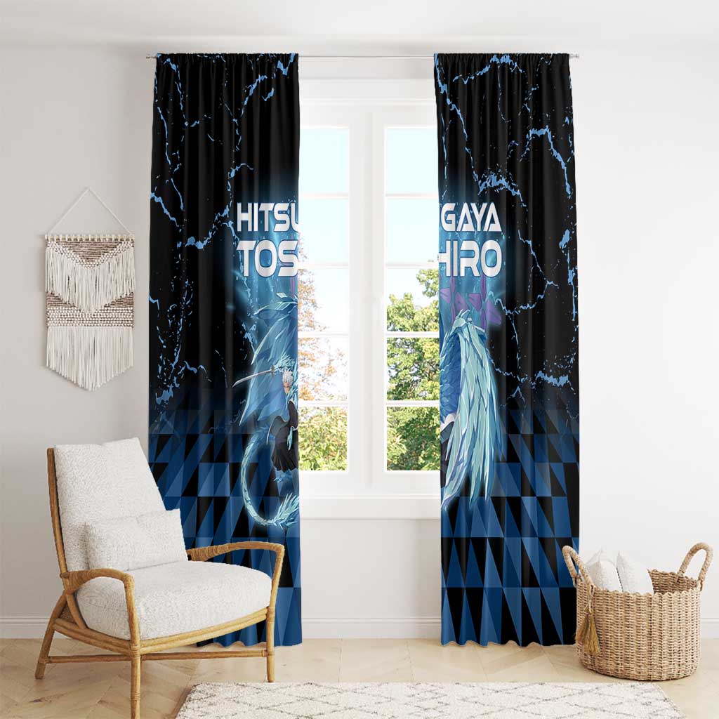 Hitsugaya Toshiro Bleach Window Curtain Ice Element Anime Crystal Style