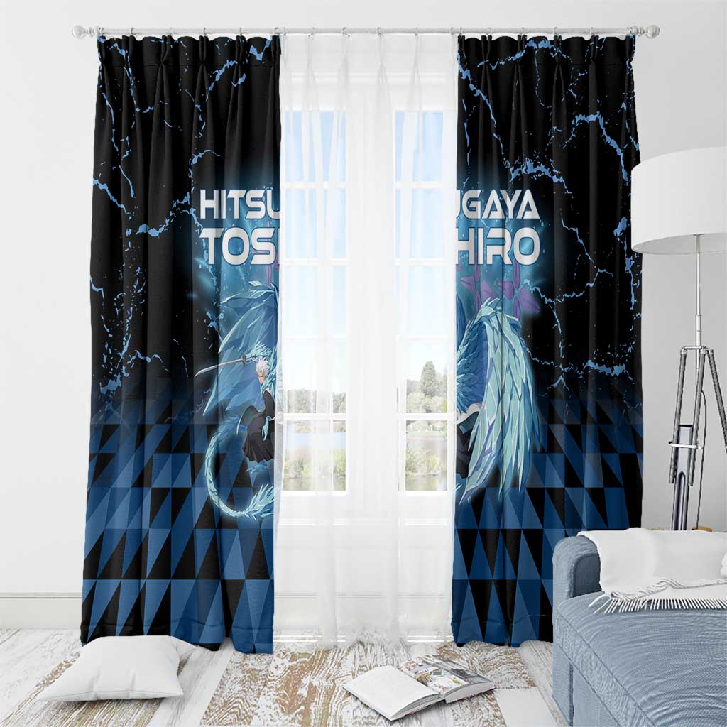 Hitsugaya Toshiro Bleach Window Curtain Ice Element Anime Crystal Style