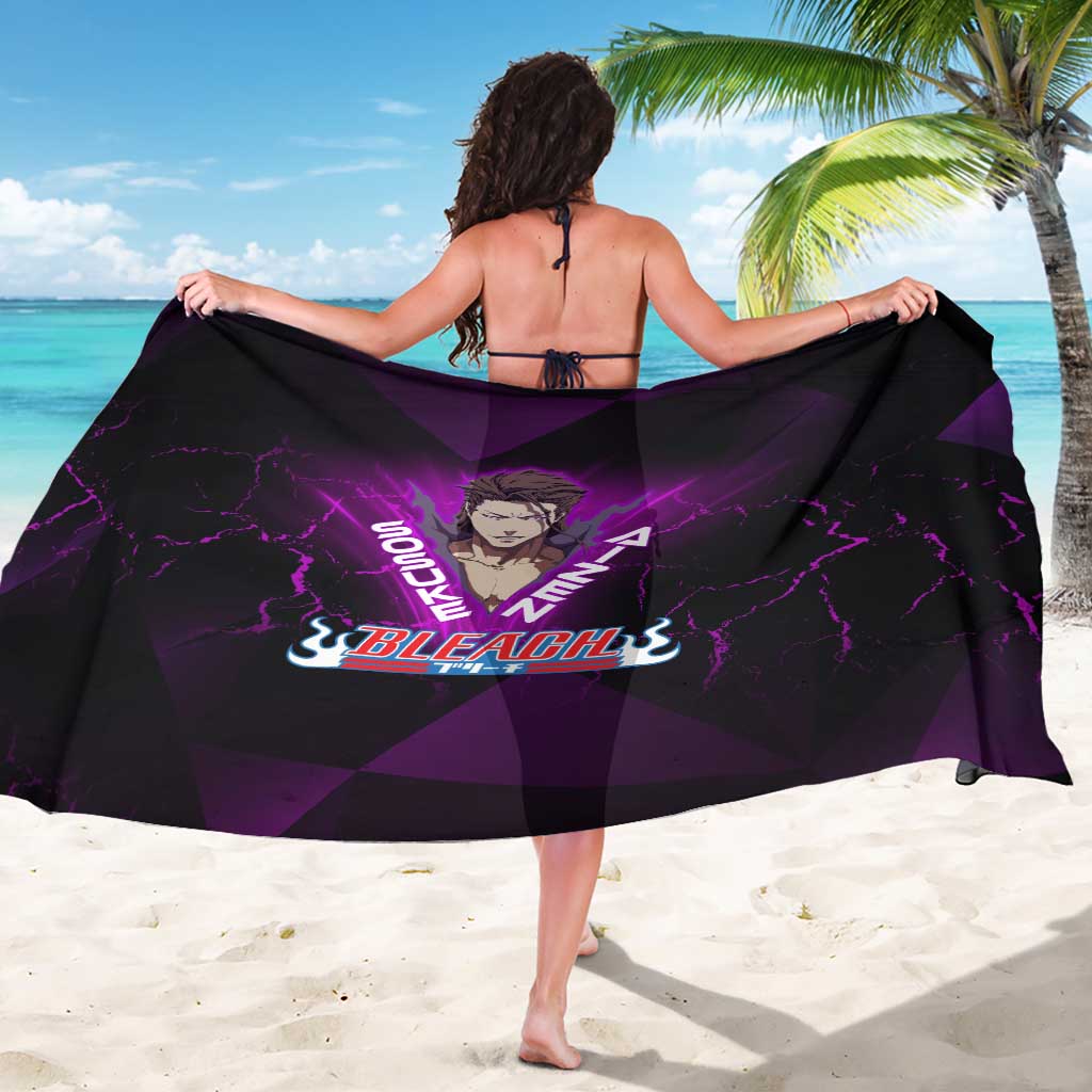 Sosuke Aizen Sarong Neon Purple Anime Energy Aura Illustration