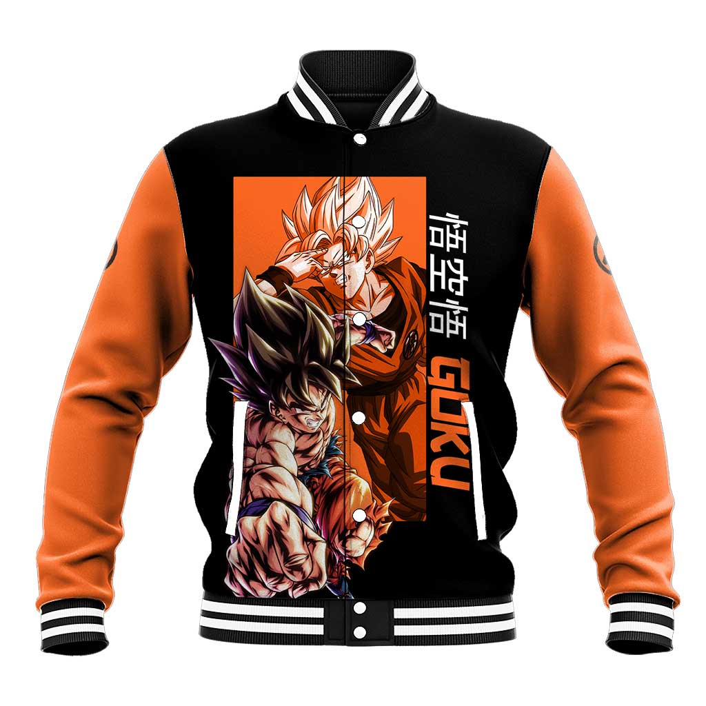 Son Goku - Dragon Ball Baseball Jacket Anime Style