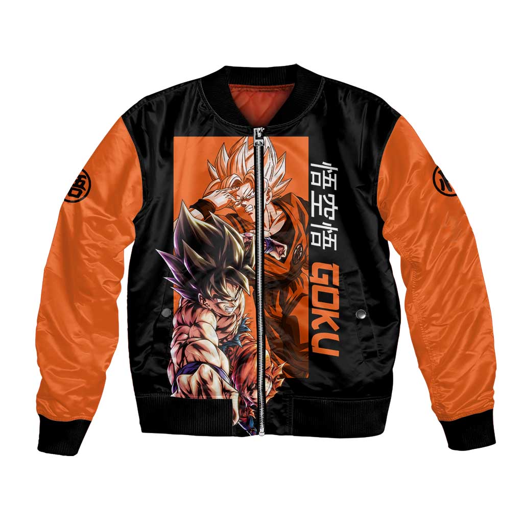 Son Goku - Dragon Ball Bomber Jacket Anime Style