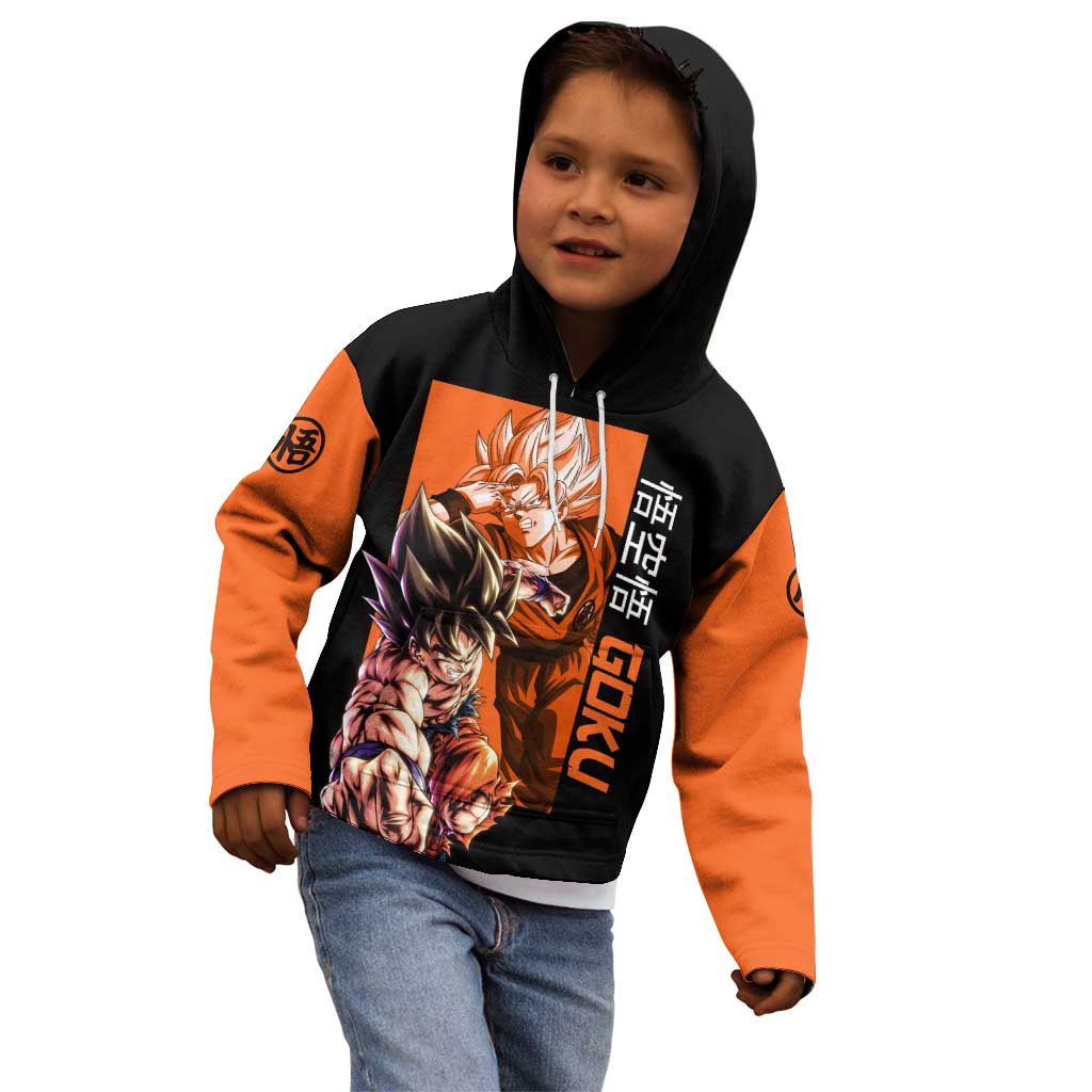 Son Goku - Dragon Ball Kid Hoodie Anime Style