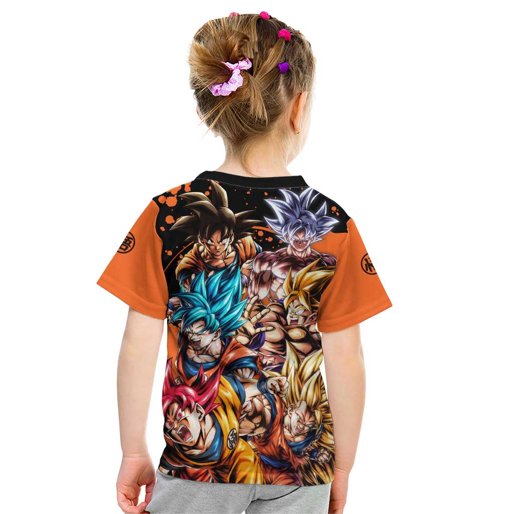 Son Goku - Dragon Ball Kid T Shirt Anime Style