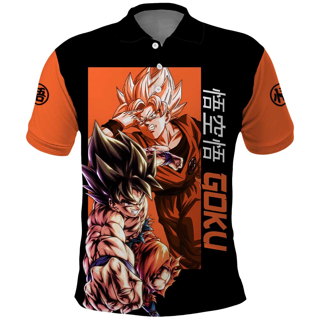 Son Goku - Dragon Ball Polo Shirt Anime Style