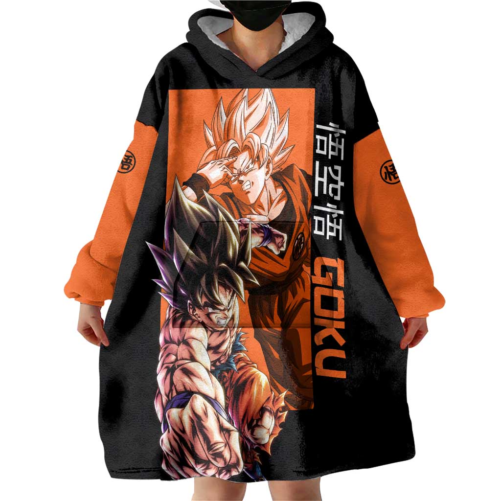 Son Goku - Dragon Ball Wearable Blanket Hoodie Anime Style