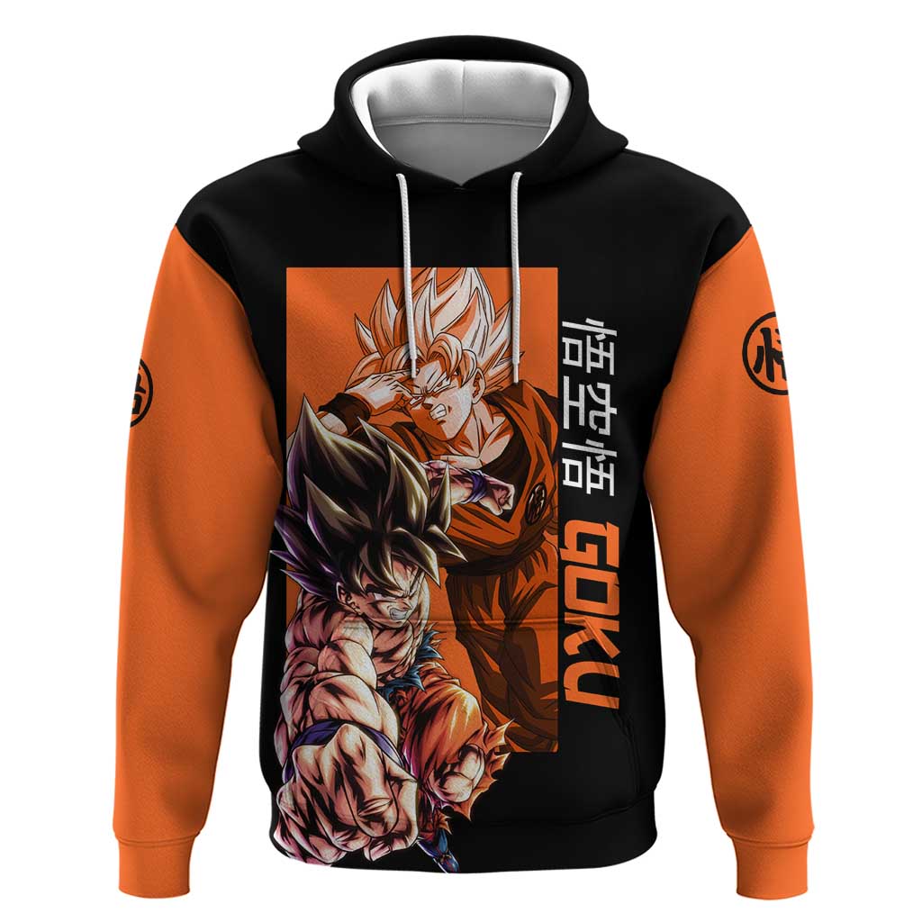 Son Goku - Dragon Ball Zip Hoodie Anime Style