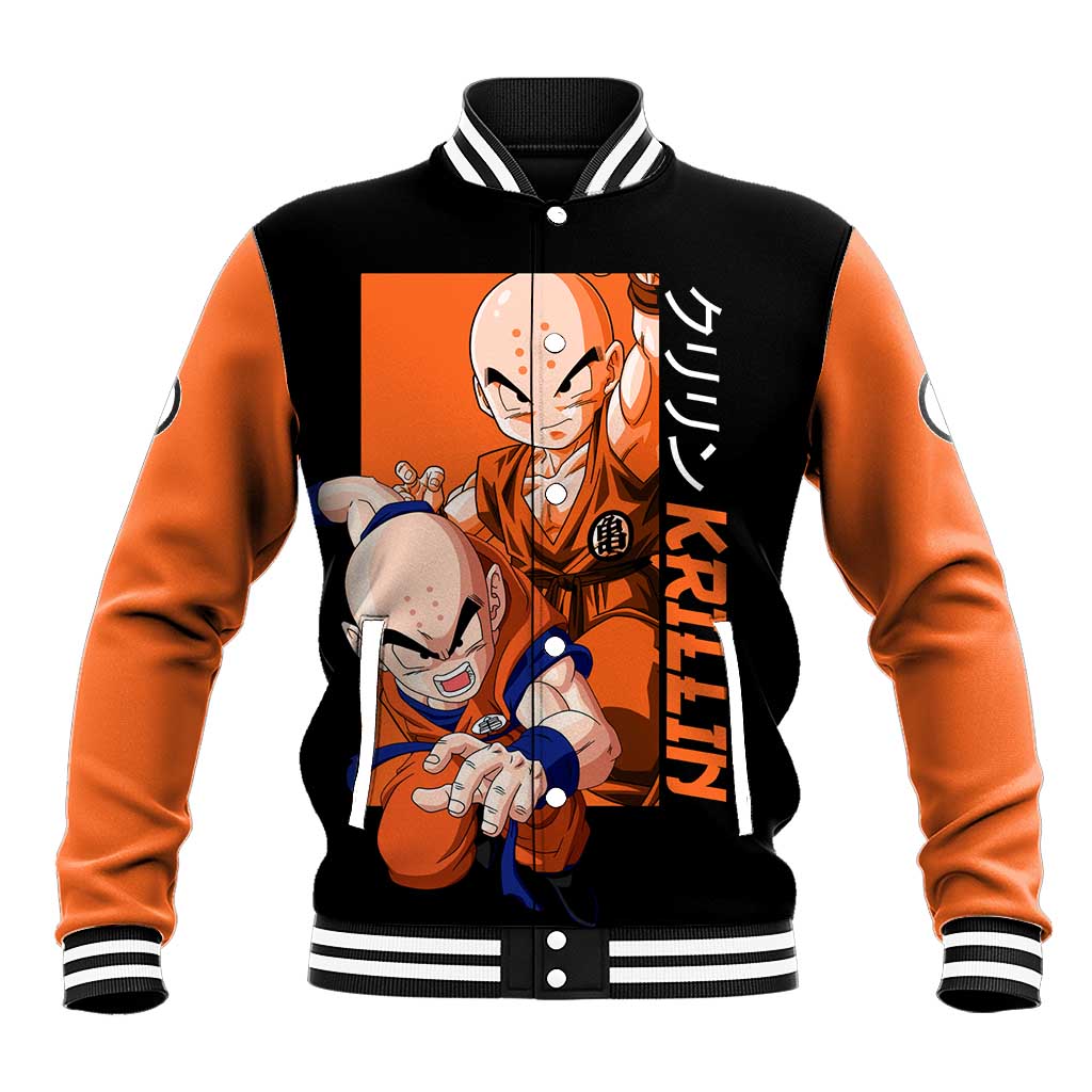 Krillin  - Dragon Ball Baseball Jacket Anime Style