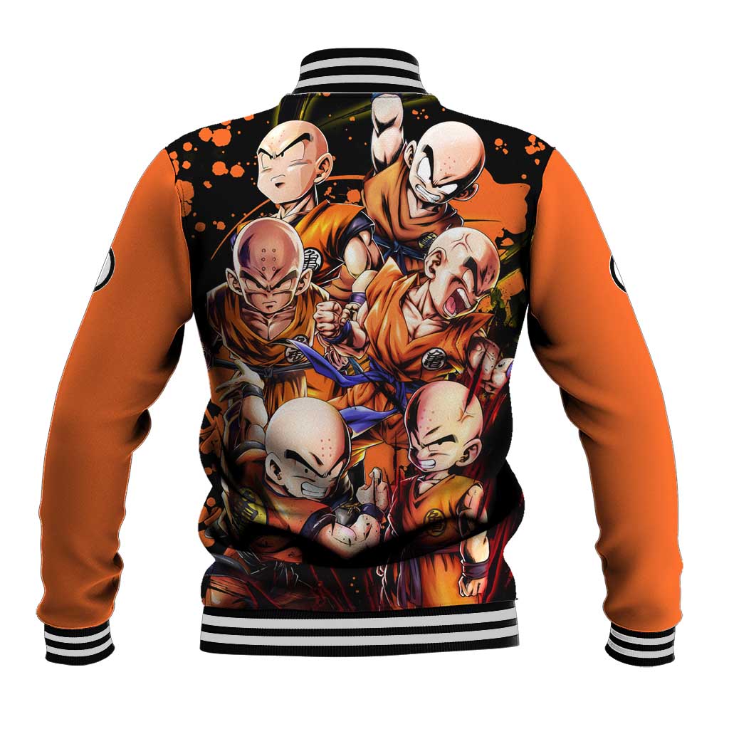 Krillin  - Dragon Ball Baseball Jacket Anime Style