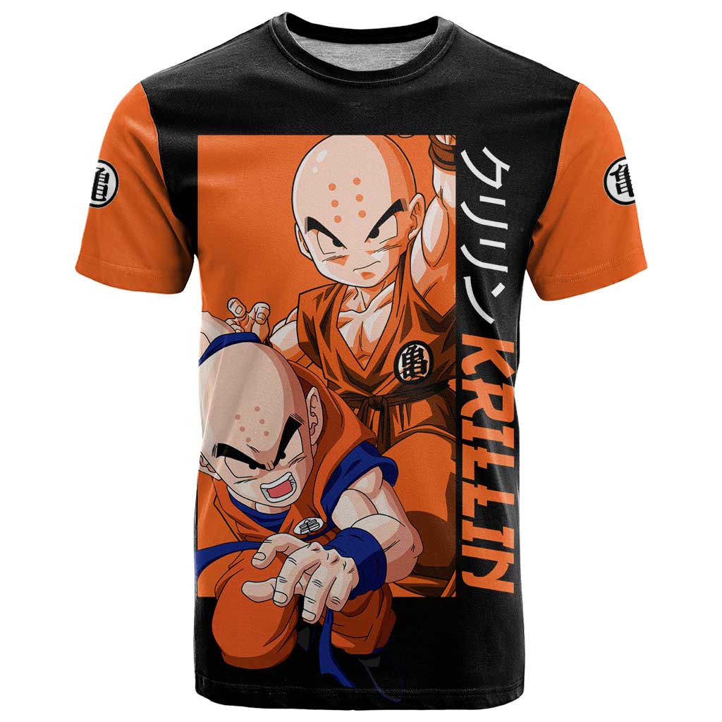Krillin  - Dragon Ball T Shirt Anime Style
