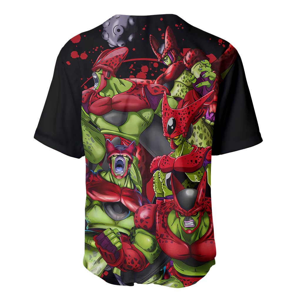 Cell Max - Dragon Ball Baseball Jersey Anime Art Style - The Mazicc