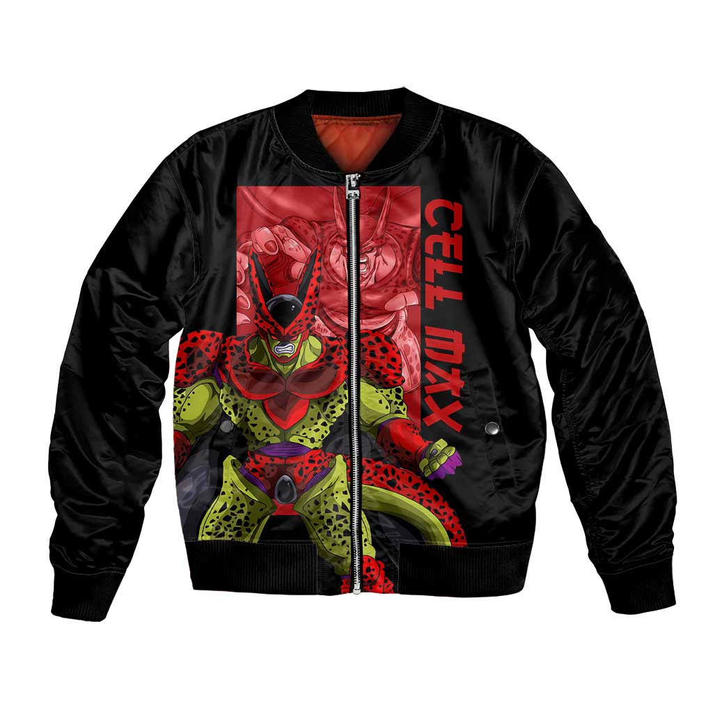Cell Max - Dragon Ball Bomber Jacket Anime Art Style - The Mazicc