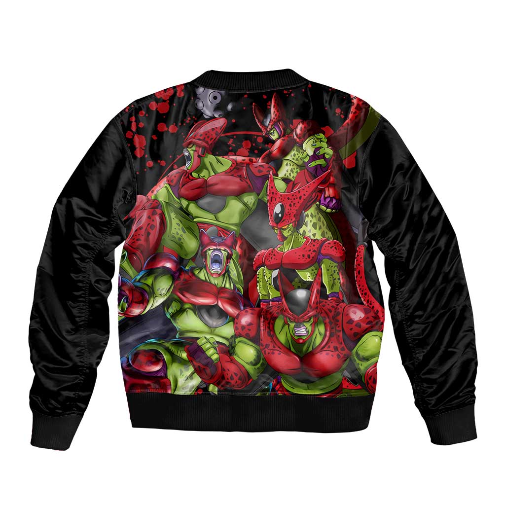 Cell Max - Dragon Ball Bomber Jacket Anime Art Style - The Mazicc
