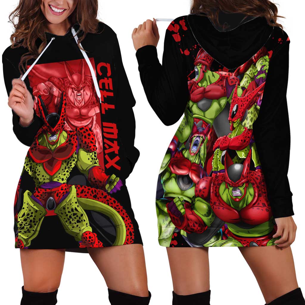 Cell Max - Dragon Ball Hoodie Dress Anime Art Style - The Mazicc