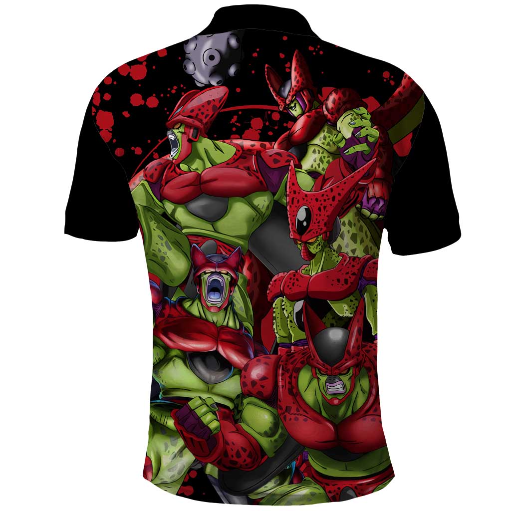 Cell Max - Dragon Ball Polo Shirt Anime Art Style - The Mazicc