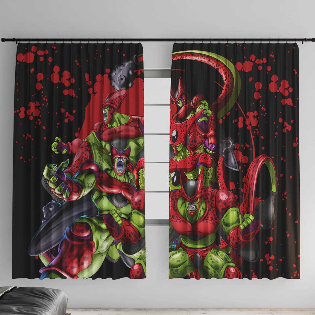 Cell Max - Dragon Ball Window Curtain Anime Art Style - The Mazicc