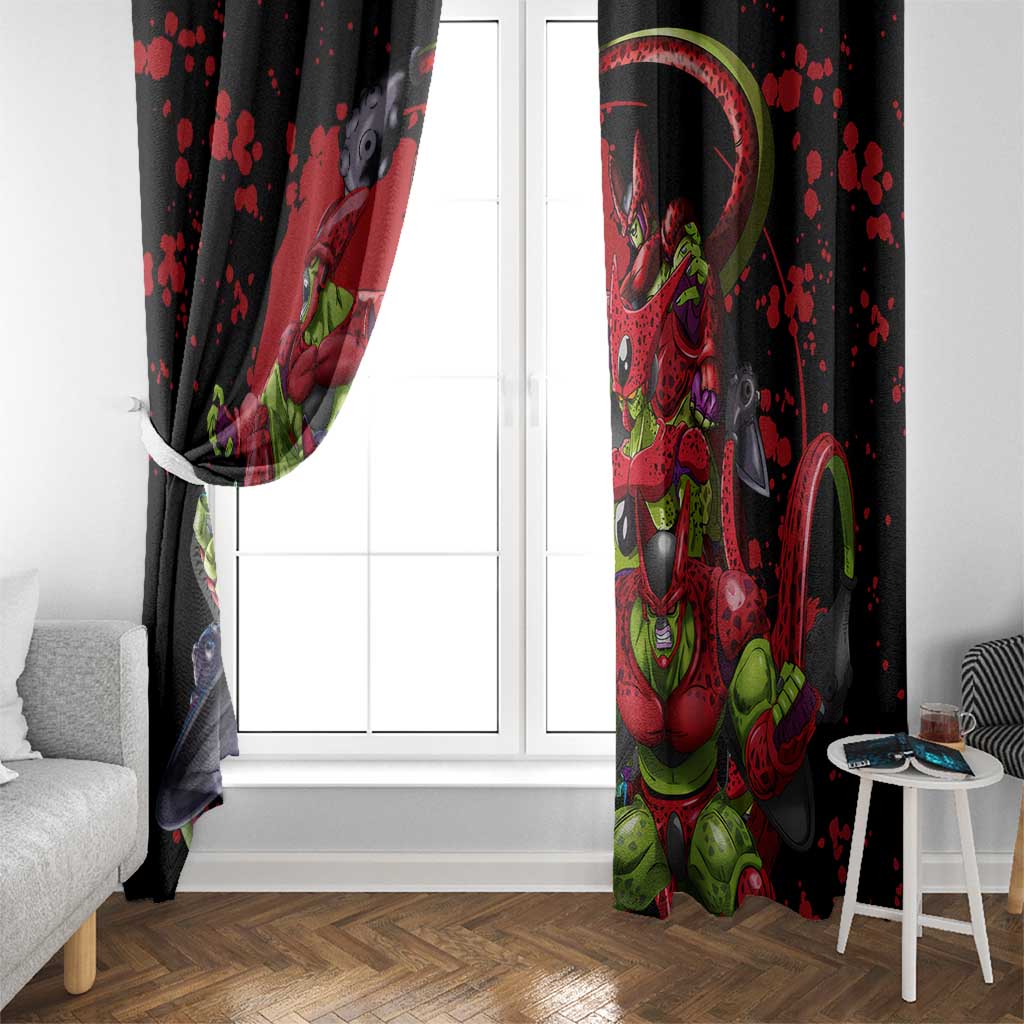Cell Max - Dragon Ball Window Curtain Anime Art Style - The Mazicc
