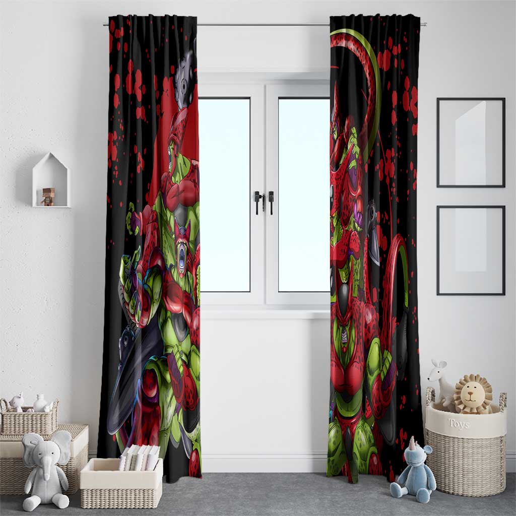 Cell Max - Dragon Ball Window Curtain Anime Art Style - The Mazicc