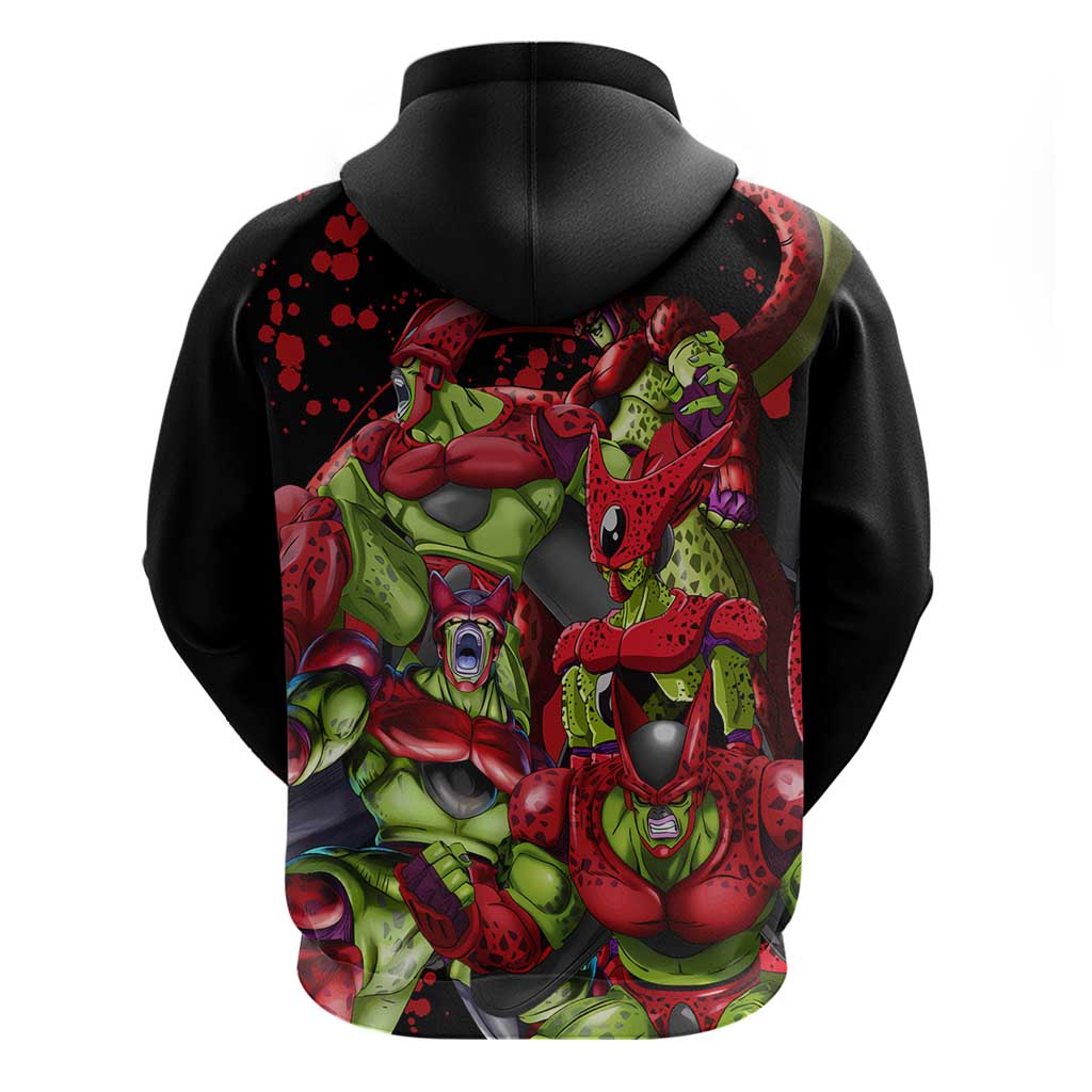 Cell Max - Dragon Ball Zip Hoodie Anime Art Style