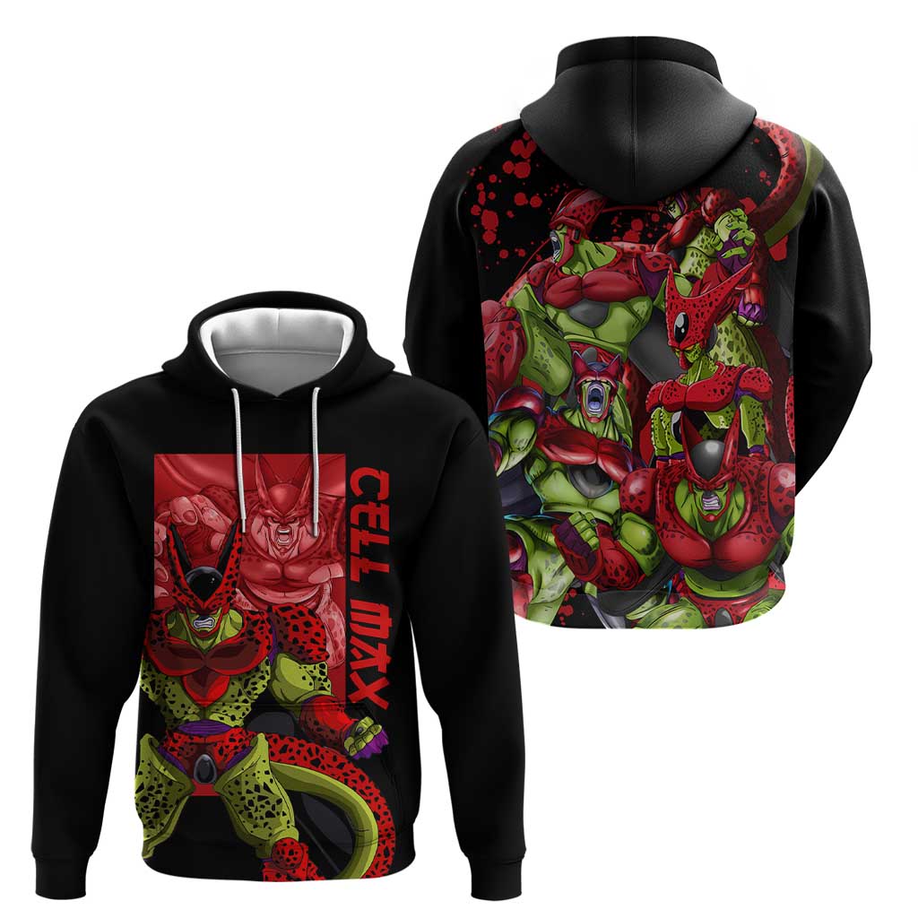 Cell Max - Dragon Ball Zip Hoodie Anime Art Style