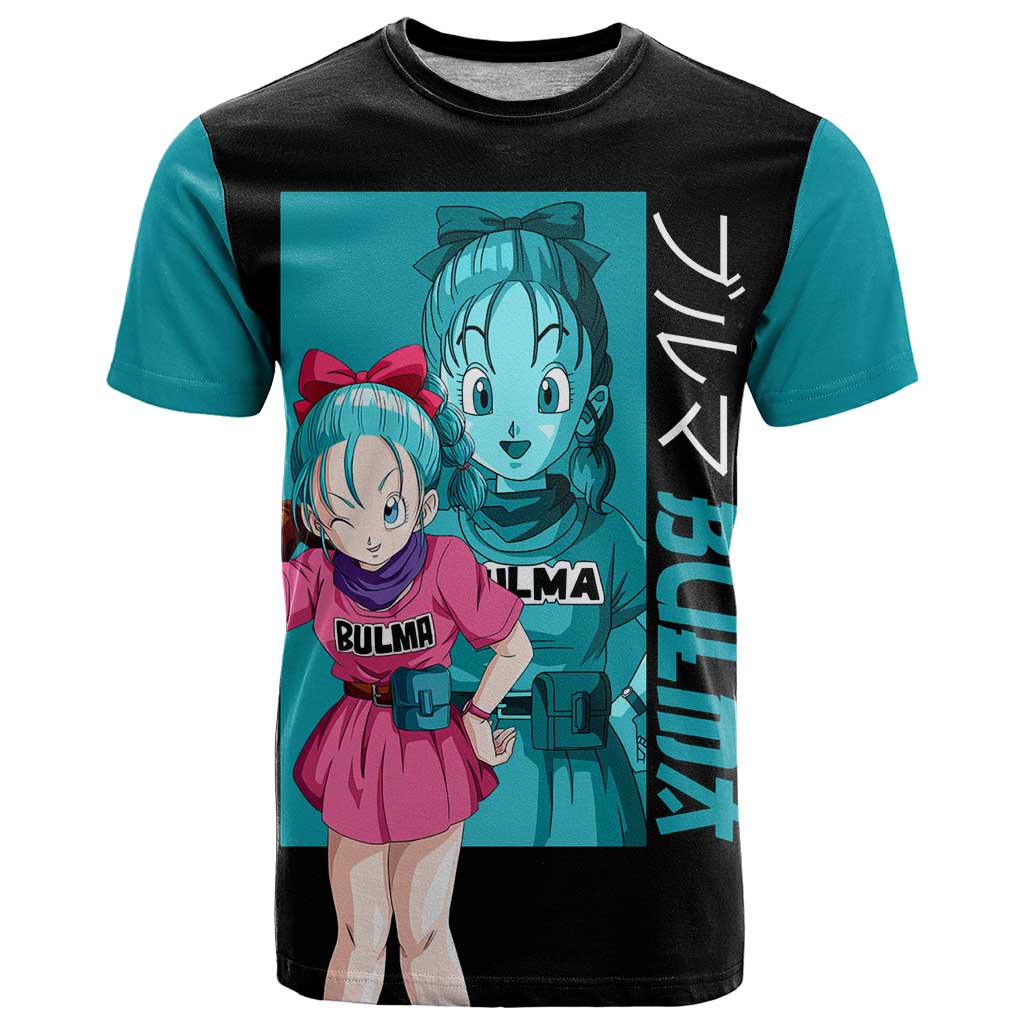 Bulma - Dragon Ball T Shirt Anime Art Style - The Mazicc