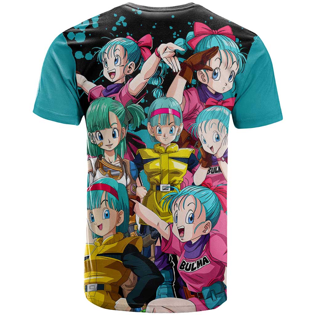 Bulma - Dragon Ball T Shirt Anime Art Style - The Mazicc