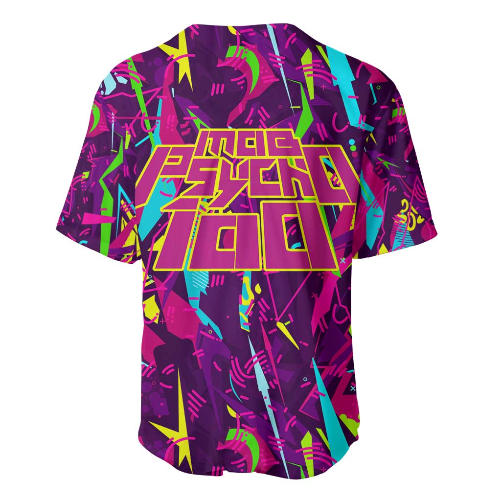 Shigeo Kageyama - Mob Psycho 100 Baseball Jersey Anime Style