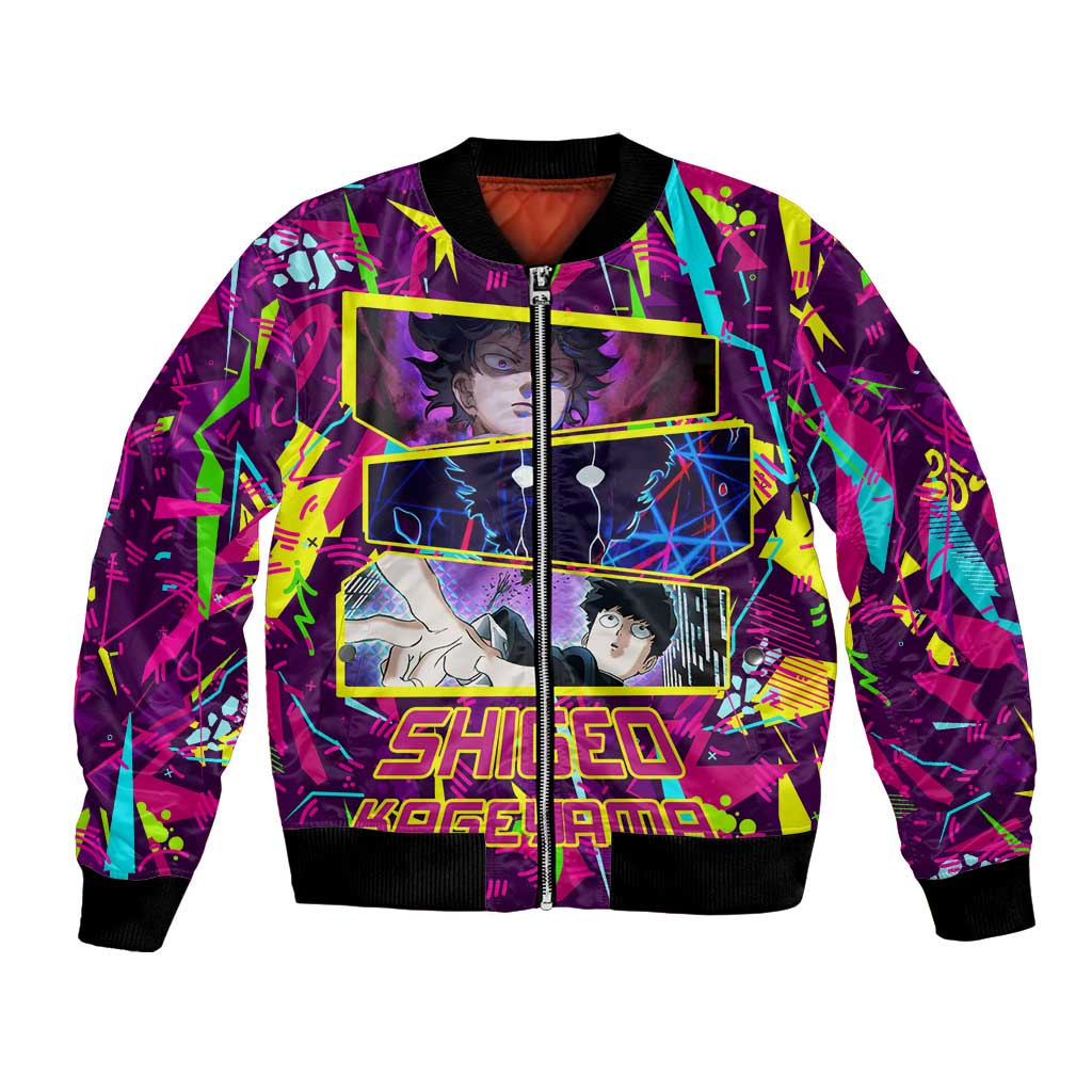 Shigeo Kageyama - Mob Psycho 100 Bomber Jacket Anime Style