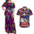Shigeo Kageyama - Mob Psycho 100 Couples Matching Off Shoulder Maxi Dress and Hawaiian Shirt Anime Style