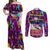 Shigeo Kageyama - Mob Psycho 100 Couples Matching Off Shoulder Maxi Dress and Long Sleeve Button Shirt Anime Style