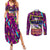 Shigeo Kageyama - Mob Psycho 100 Couples Matching Summer Maxi Dress and Long Sleeve Button Shirt Anime Style
