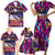 Shigeo Kageyama - Mob Psycho 100 Family Matching Short Sleeve Bodycon Dress and Hawaiian Shirt Anime Style