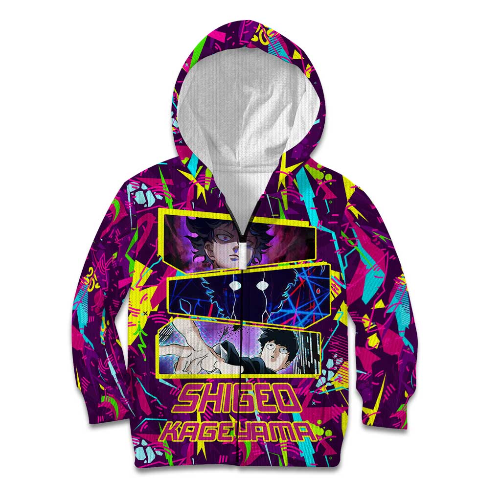 Shigeo Kageyama - Mob Psycho 100 Kid Hoodie Anime Style