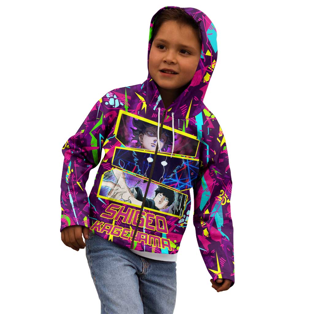 Shigeo Kageyama - Mob Psycho 100 Kid Hoodie Anime Style