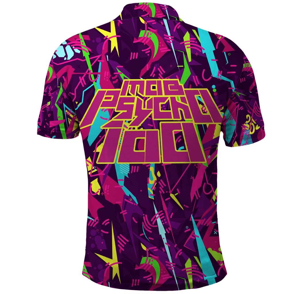 Shigeo Kageyama - Mob Psycho 100 Polo Shirt Anime Style