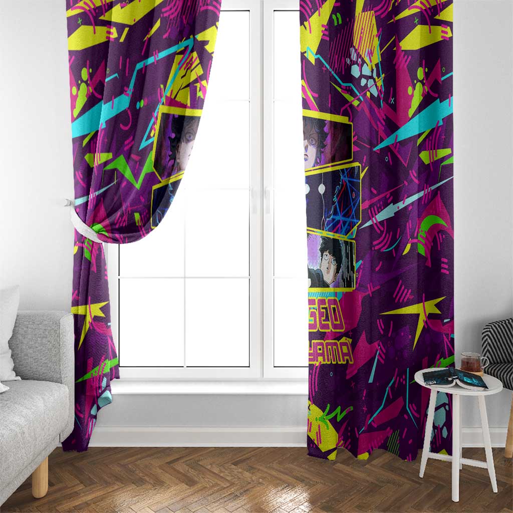 Shigeo Kageyama - Mob Psycho 100 Window Curtain Anime Style