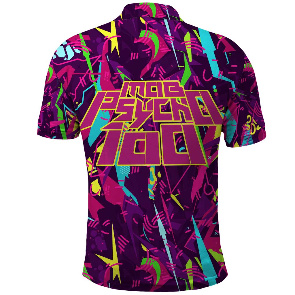 Teruki Hanazaw - Mob Psycho 100 Polo Shirt Anime Style