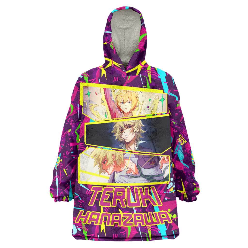 Teruki Hanazaw - Mob Psycho 100 Wearable Blanket Hoodie Anime Style