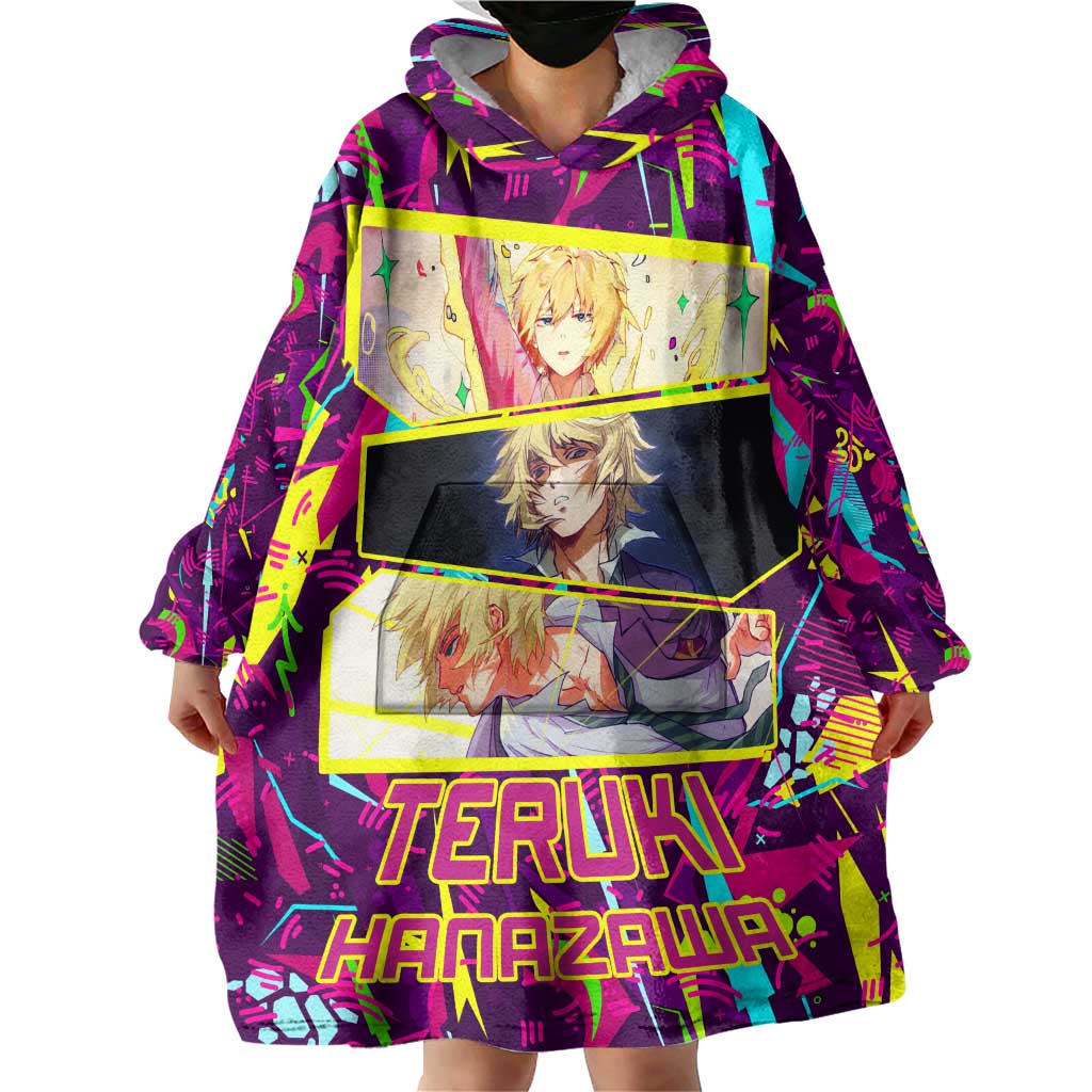 Teruki Hanazaw - Mob Psycho 100 Wearable Blanket Hoodie Anime Style